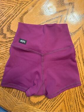 Tiger Friday - High-Waist Purple Girls Shorts